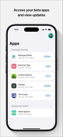 Скриншот TestFlight 1
