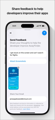 Скриншот TestFlight 3