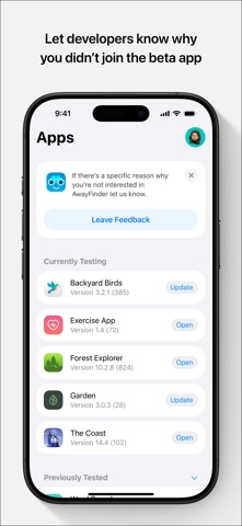 Скриншот TestFlight 5